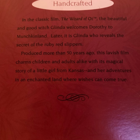 Glinda Hallmark Ornament 1995 - Picture 6 of 6